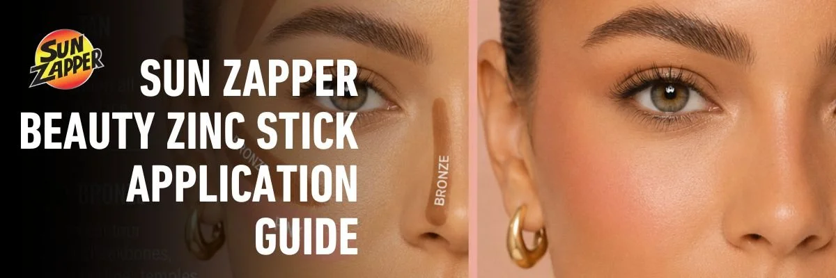 Sun Zapper Beauty Zinc Stick Application Guide — Sun Zapper